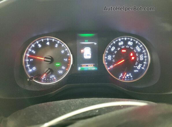 2T3P1RFVXKC039326 2019 TOYOTA RAV4 Red ხელსაწყოთა პანელის ხედი
