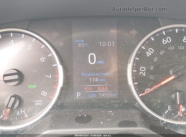 2T3P1RFVXLC124488 2020 TOYOTA RAV4 Gray Widok tylnych siedzeń