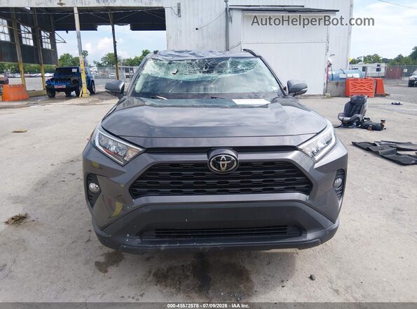 2T3P1RFVXLC124488 2020 TOYOTA RAV4 Gray Widok zestawu wskaźników