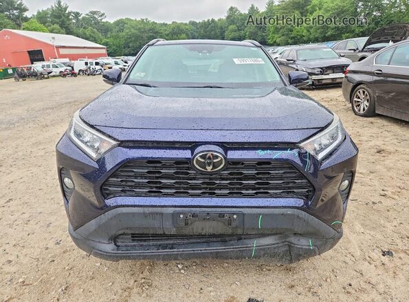 2T3P1RFVXLW107737 2020 TOYOTA RAV4 Blue Vista frontal