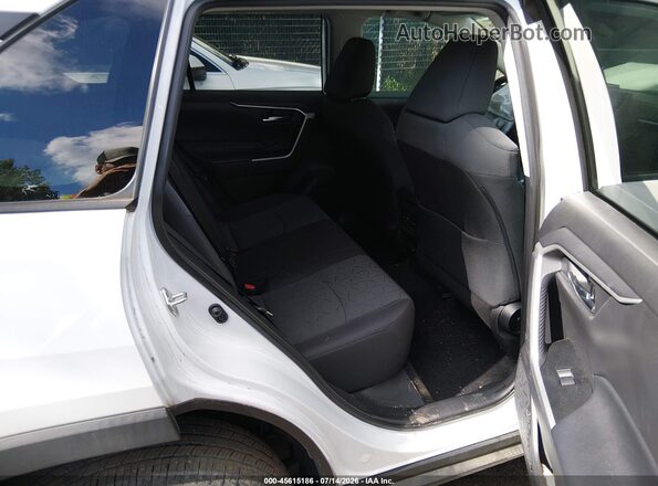 2T3P1RFVXLW130001 2020 TOYOTA RAV4 White Widok naklejki z numerem VIN