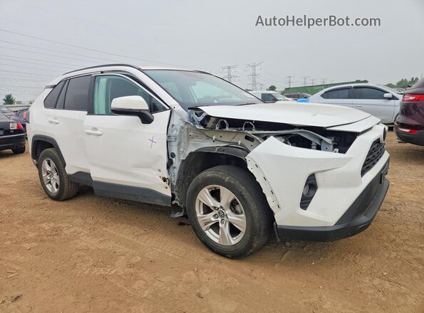 2T3P1RFVXMW149469 2021 TOYOTA RAV4 White Передня права чверть