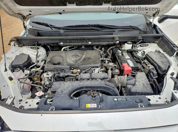 2T3P1RFVXMW149469 2021 TOYOTA RAV4 White Вид підкапотного простору