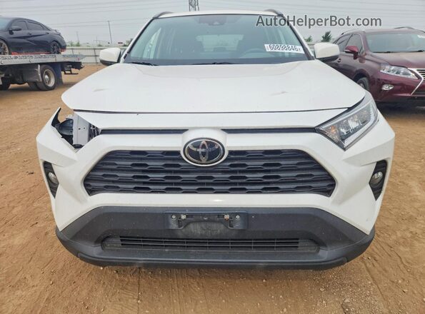 2T3P1RFVXMW149469 2021 TOYOTA RAV4 White Вид спереду