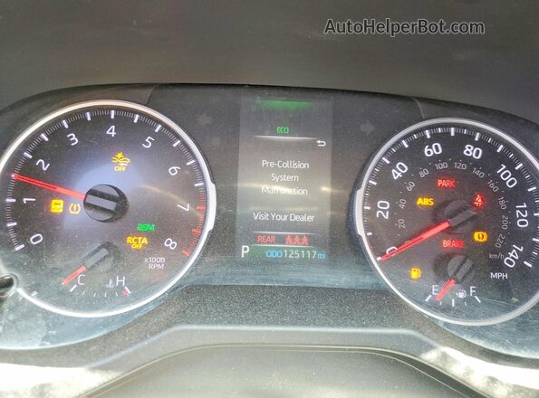 2T3P1RFVXMW161220 2021 TOYOTA RAV4 Black ხელსაწყოთა პანელის ხედი