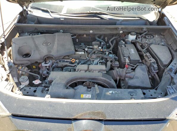 2T3P1RFVXMW161220 2021 TOYOTA RAV4 Black ძრავის განყოფილების ხედი