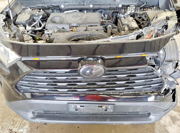 2T3P1RFVXMW166790 2021 TOYOTA RAV4 Black Rear interior view