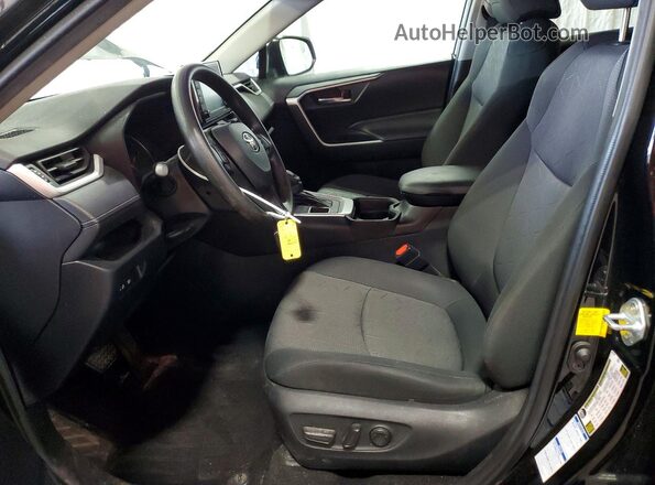 2T3P1RFVXMW166790 2021 TOYOTA RAV4 Black Front interior view