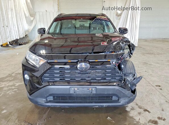 2T3P1RFVXMW166790 2021 TOYOTA RAV4 Black Front view
