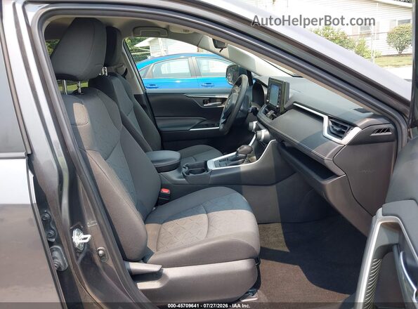 2T3P1RFVXMW240970 2021 TOYOTA RAV4 Blue Widok wnętrza z przodu