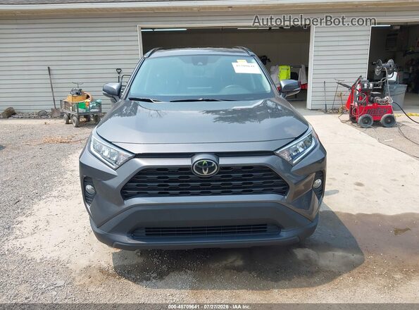 2T3P1RFVXMW240970 2021 TOYOTA RAV4 Blue Widok wnętrza z tyłu