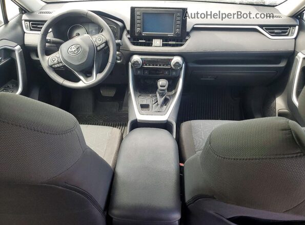 2T3P1RFVXNC274538 2022 TOYOTA RAV4 Black Вид панелі приладів