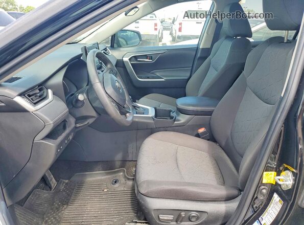 2T3P1RFVXNC274538 2022 TOYOTA RAV4 Black Вид салону спереду