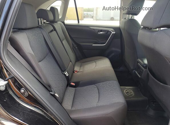 2T3P1RFVXNC274538 2022 TOYOTA RAV4 Black Вид задньої частини салону