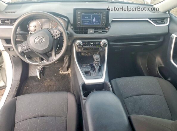 2T3P1RFVXNC284812 2022 TOYOTA RAV4 White Вид панелі приладів