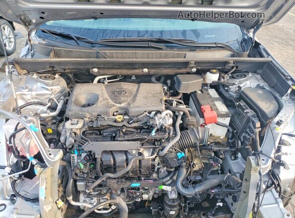 2T3P1RFVXPC357194 2023 TOYOTA RAV4 Серебряный Вид подкапотного пространства