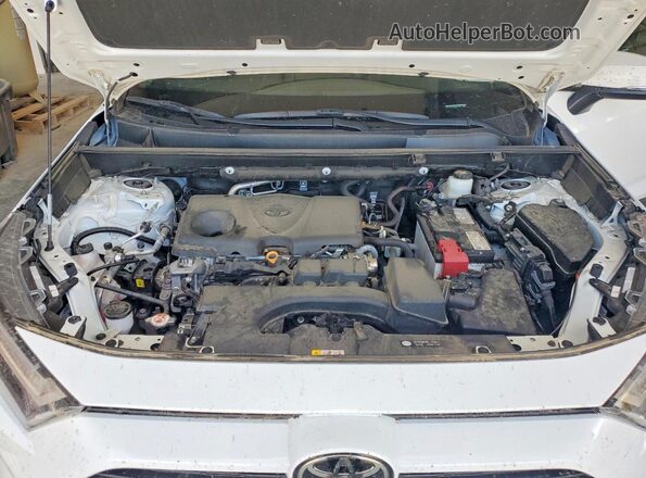 2T3P1RFVXPW348753 2023 TOYOTA RAV4 White ძრავის განყოფილების ხედი