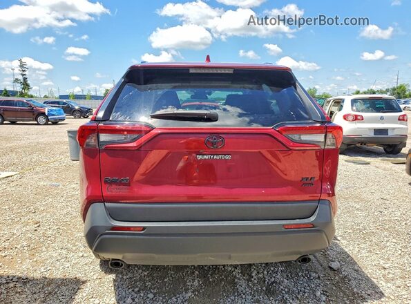 2T3P1RFVXRW422062 2024 TOYOTA RAV4 Red Rear view