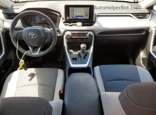 2T3P1RFVXRW422062 2024 TOYOTA RAV4 Red Dashboard view