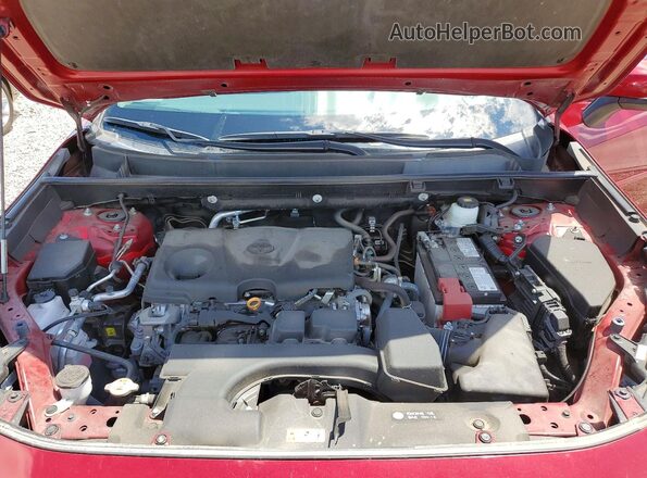 2T3P1RFVXRW422062 2024 TOYOTA RAV4 Red Engine compartment view