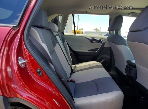 2T3P1RFVXRW422062 2024 TOYOTA RAV4 Red Rear interior view