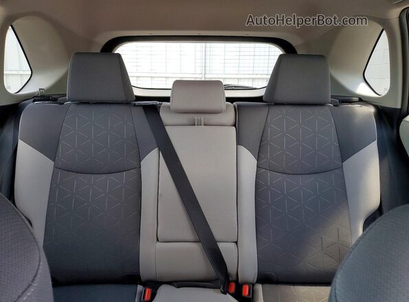 2T3P1RFVXRW422062 2024 TOYOTA RAV4 Red Rear seats view