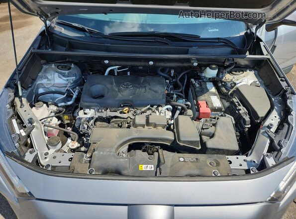 2T3P1RFVXRW425575 2024 TOYOTA RAV4 Silver უკანა სალონის ხედი