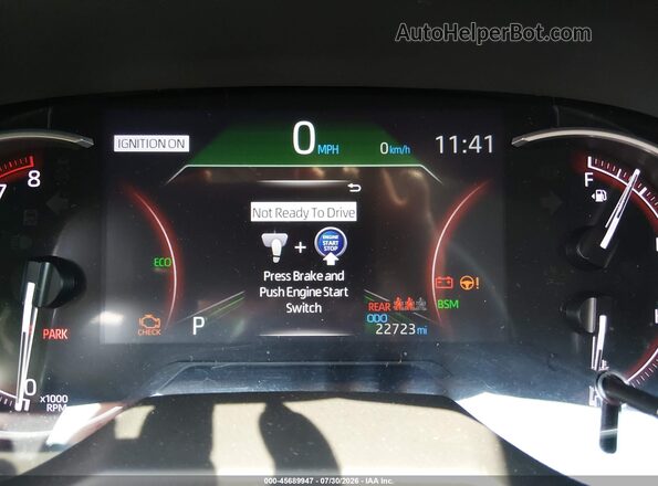 2T3P1RFVXRW459399 2024 TOYOTA RAV4 Синий Вид задних сидений