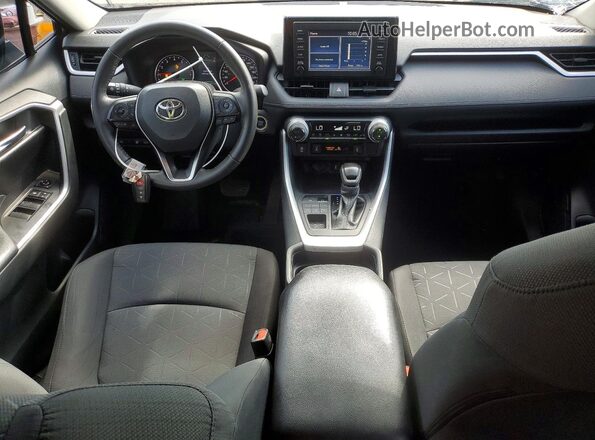2T3R1RFV0LC119700 2020 TOYOTA RAV4 Gray Вид панелі приладів