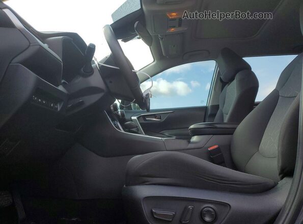 2T3R1RFV0LC119700 2020 TOYOTA RAV4 Gray Вид салону спереду