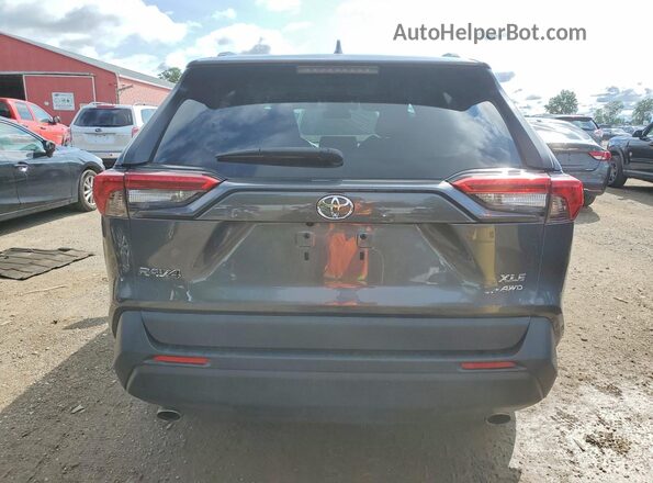 2T3R1RFV0LC119700 2020 TOYOTA RAV4 Gray Вид ззаду