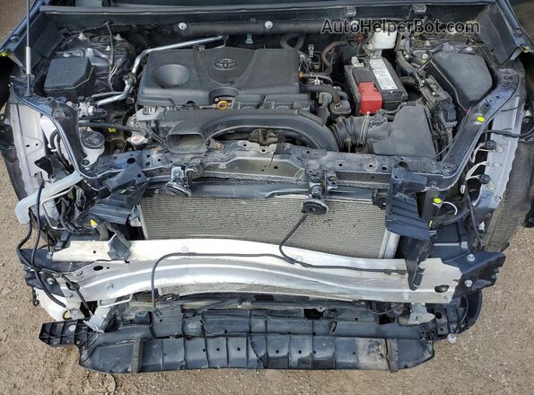 2T3R1RFV0LC119700 2020 TOYOTA RAV4 Gray Вид підкапотного простору