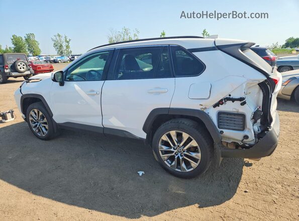2T3R1RFV1KC045766 2019 TOYOTA RAV4 White Trasero izquierdo