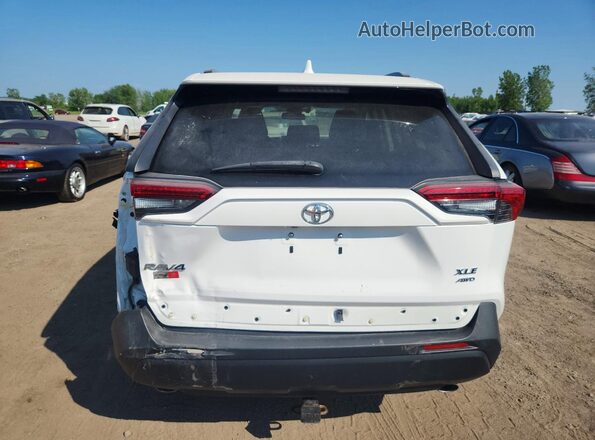 2T3R1RFV1KC045766 2019 TOYOTA RAV4 White Vista trasera
