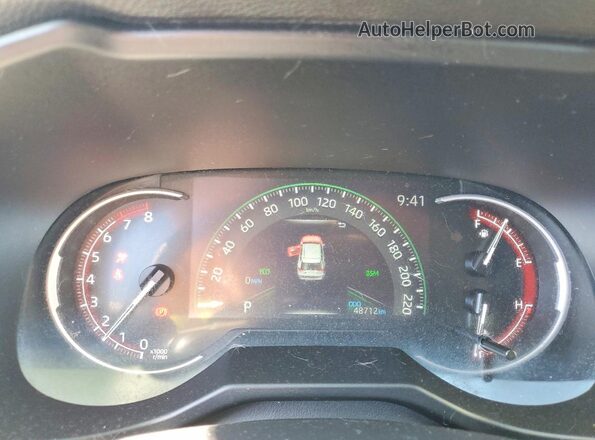 2T3R1RFV1PC371347 2023 TOYOTA RAV4 Серый Вид щитка приборов