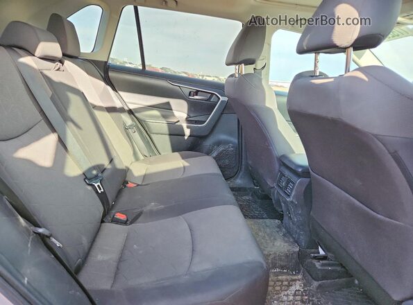 2T3R1RFV4KC049259 2019 TOYOTA RAV4 Silver უკანა სალონის ხედი