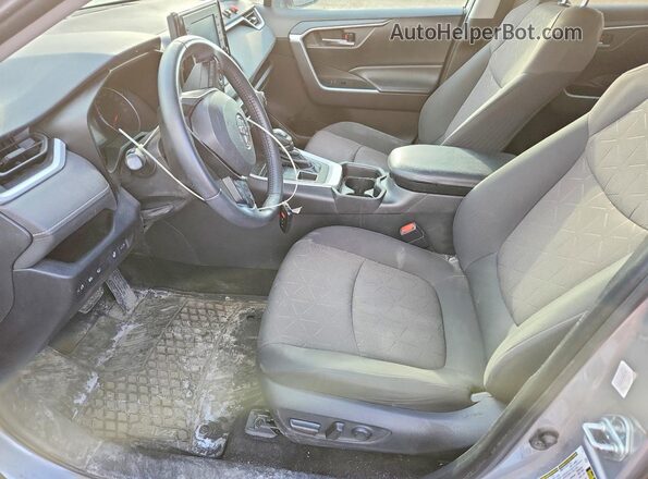 2T3R1RFV4KC049259 2019 TOYOTA RAV4 Silver წინა სალონის ხედი