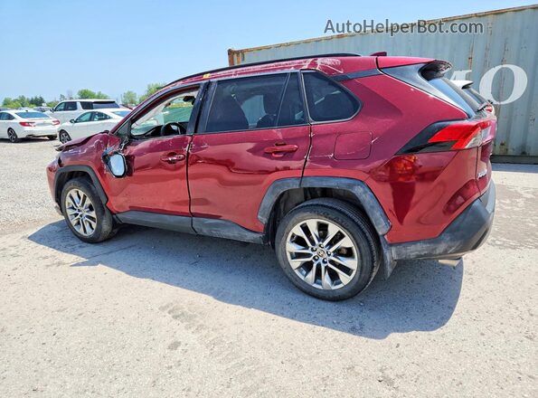 2T3R1RFV5MW169668 2021 TOYOTA RAV4 Red უკანა მარცხენა