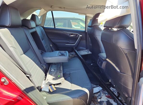 2T3R1RFV5MW169668 2021 TOYOTA RAV4 Red უკანა სალონის ხედი