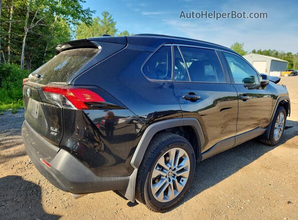2T3R1RFV6SC556163 2025 TOYOTA RAV4 Black Задня права чверть