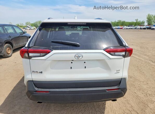 2T3R1RFV7PW381461 2023 TOYOTA RAV4 White უკანა ხედი