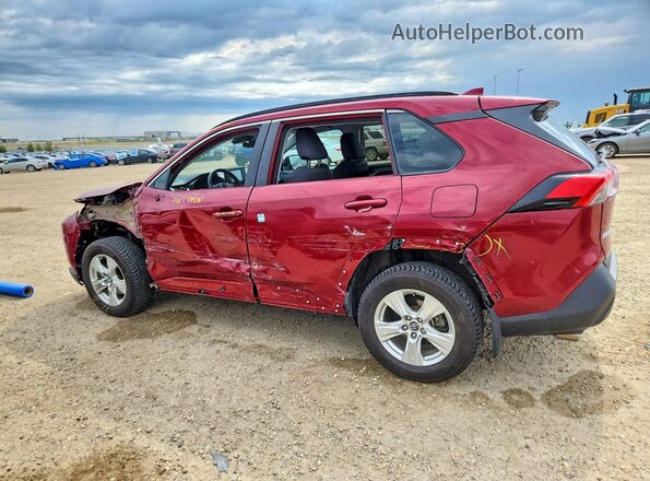 2T3R1RFV8KC035963 2019 TOYOTA RAV4 Maroon Tył lewy