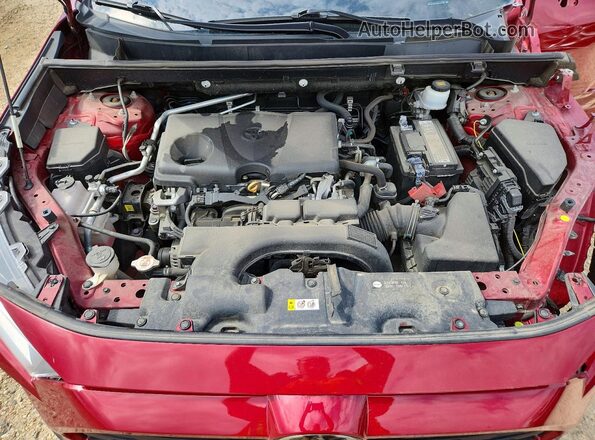 2T3R1RFV8KC035963 2019 TOYOTA RAV4 Maroon Widok komory silnika