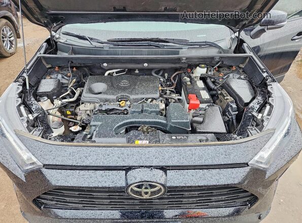 2T3R1RFV8NC320733 2022 TOYOTA RAV4 Black Vista del compartimento del motor