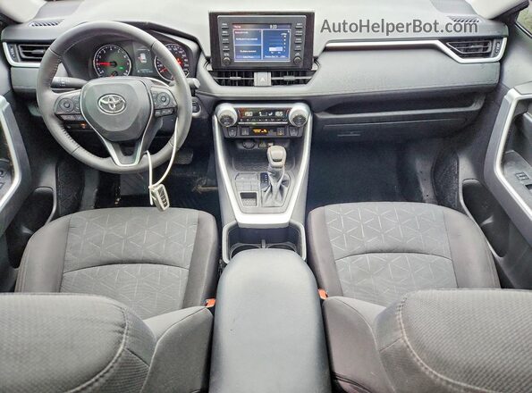2T3R1RFV8NC320733 2022 TOYOTA RAV4 Black Vista del salpicadero