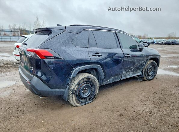 2T3R1RFV8NC320733 2022 TOYOTA RAV4 Black Trasero derecho