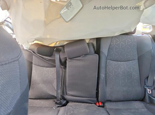 2T3R1RFVXKW073659 2019 TOYOTA RAV4 Gray უკანა სავარძლების ხედი