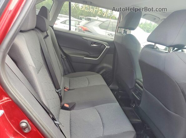 2T3R1RFVXLC104671 2020 TOYOTA RAV4 Burgundy Widok wnętrza z tyłu
