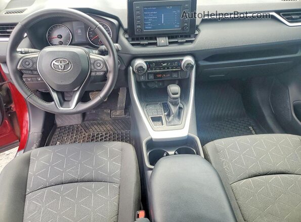 2T3R1RFVXLC104671 2020 TOYOTA RAV4 Burgundy Widok deski rozdzielczej