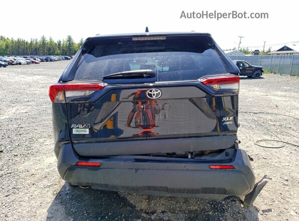 2T3R1RFVXSC559406 2025 TOYOTA RAV4 Black Հետևի տեսք